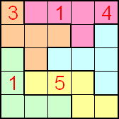 Sudoku 5X5