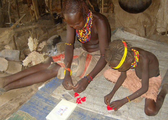 Dassanech moeder en dochter