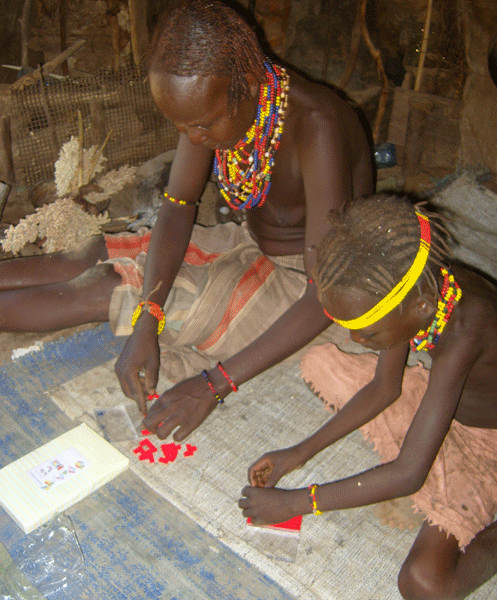 Dassanech pentomino-wedstrijd